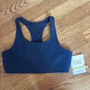 Athleta Blue Racerback Sports Bra